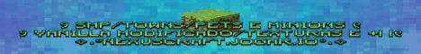 NEXUSCRAFT - SMP, MINIGAMES, PVP.,TERRA